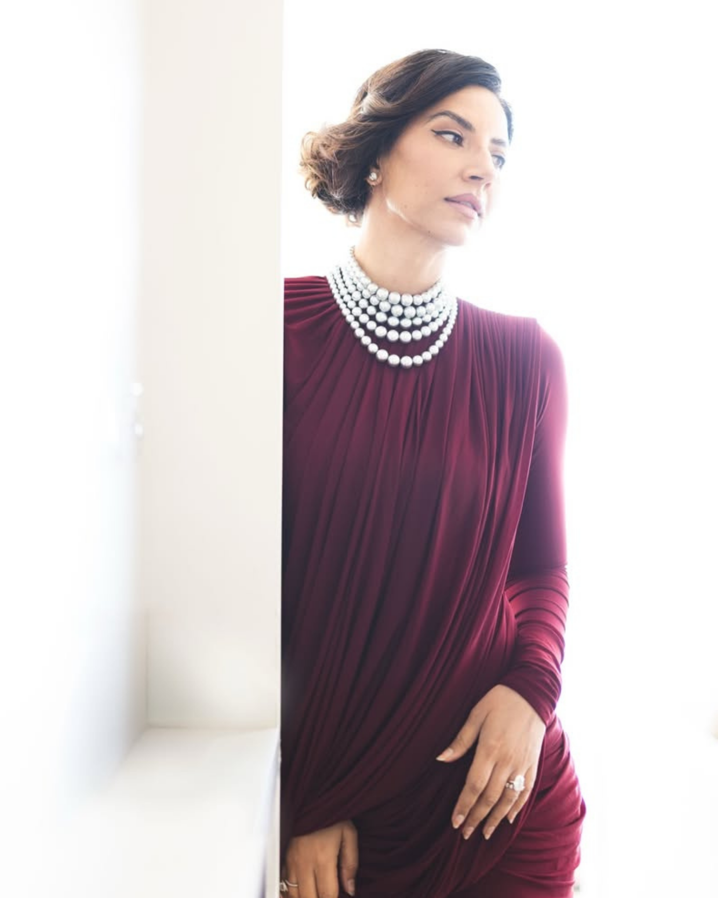 Major Pearl Necklace - Silver