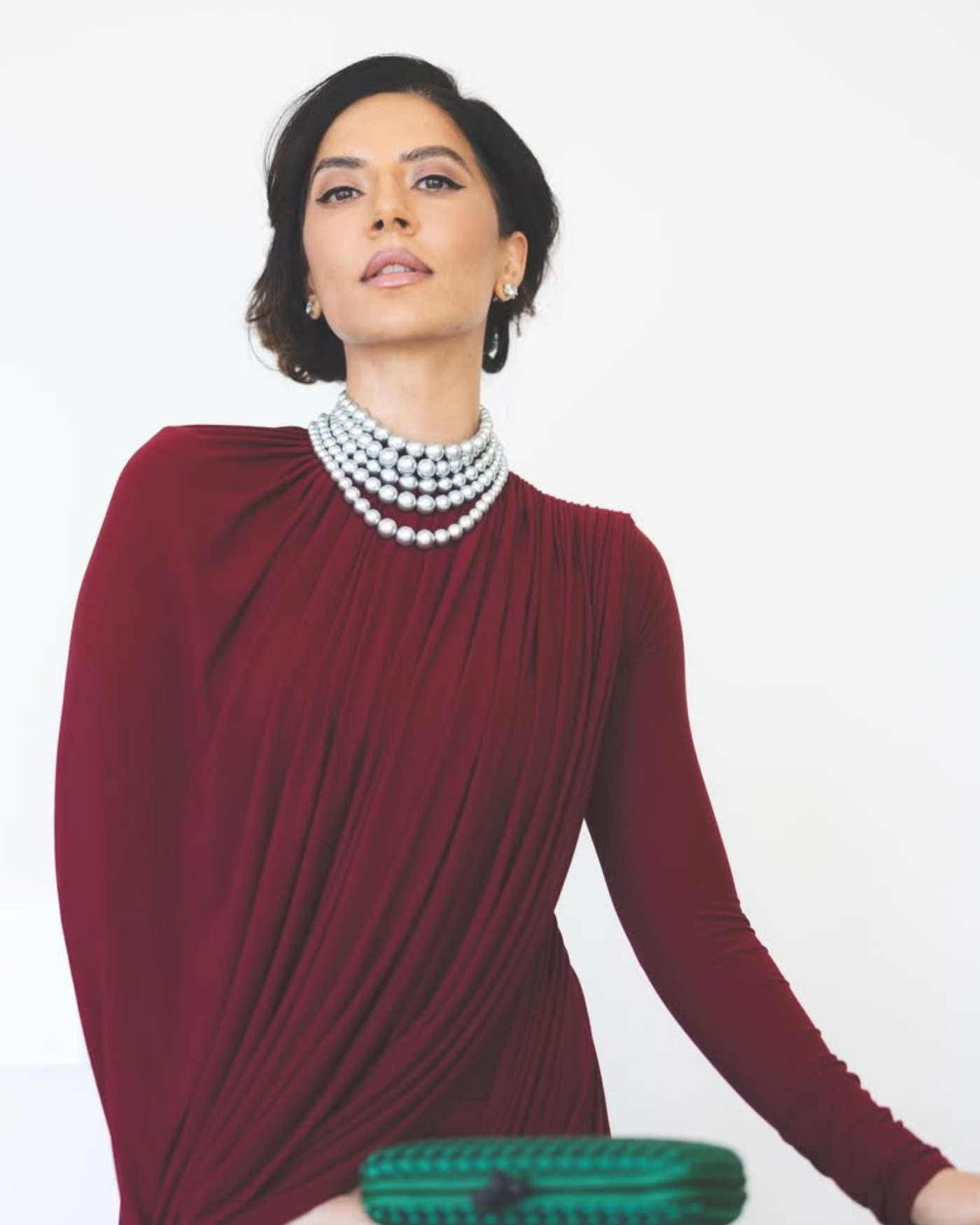 Major Pearl Necklace - Silver