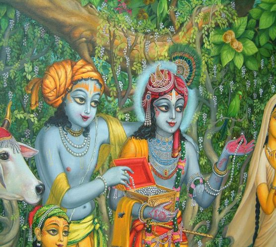 Shri Krishna's Gift: The Divine Origin of Pearls