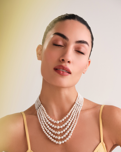 Victorian Pearl Necklace