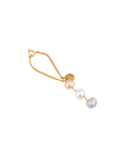 Triplet Pearl Watch Charm