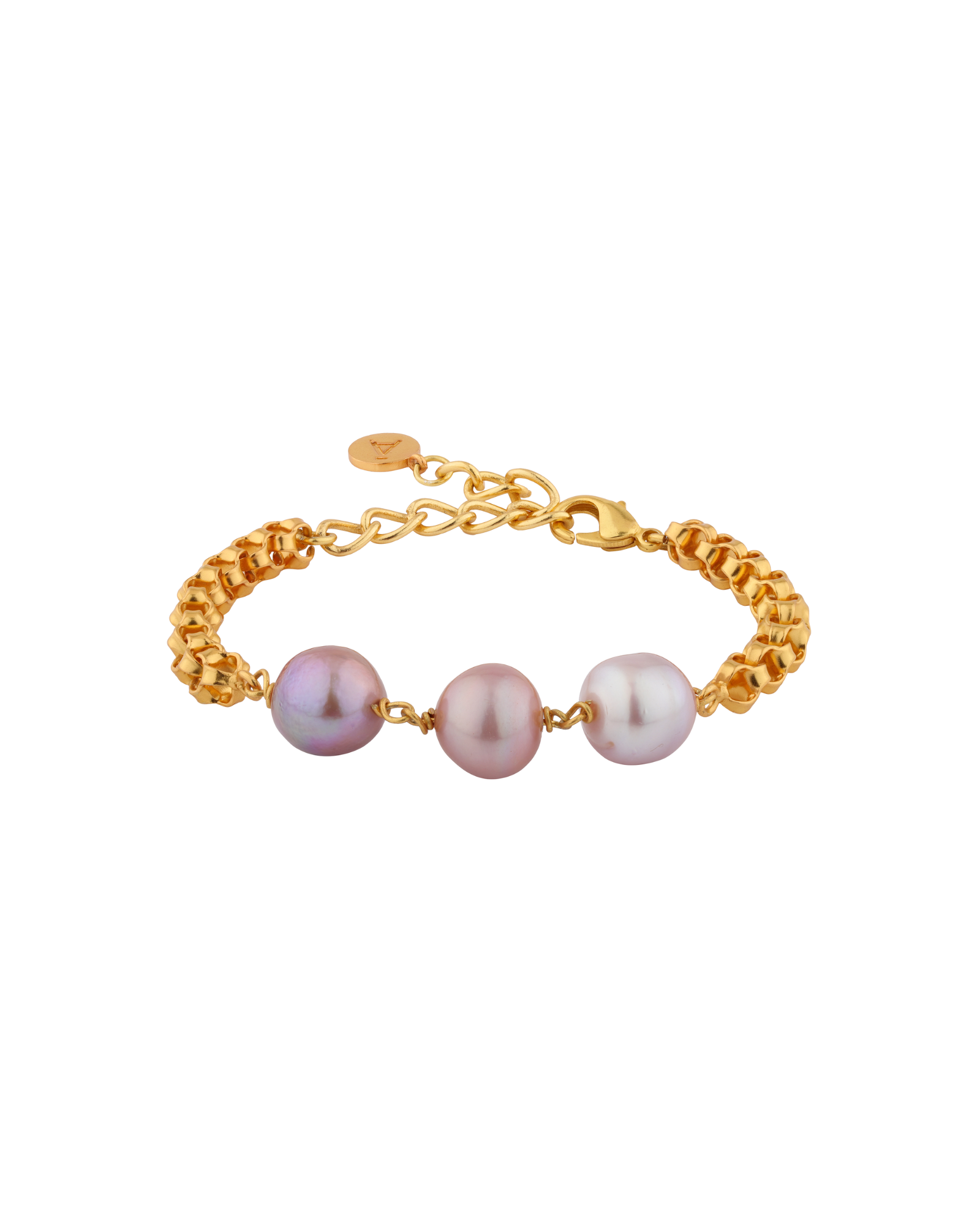 Triplet Pearl Bracelet