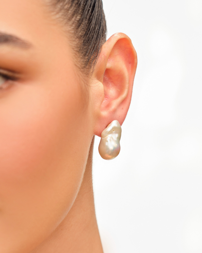 Royal Baroque Pearl Studs