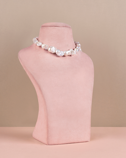 Single Baroque Pearl Choker