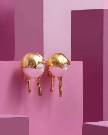 Melting Studs - Golden