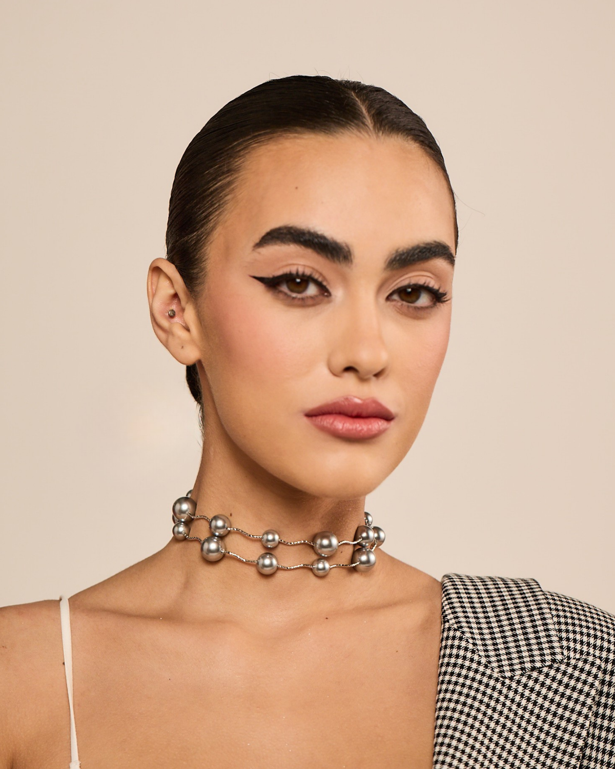 MINI Piped Choker - Silver