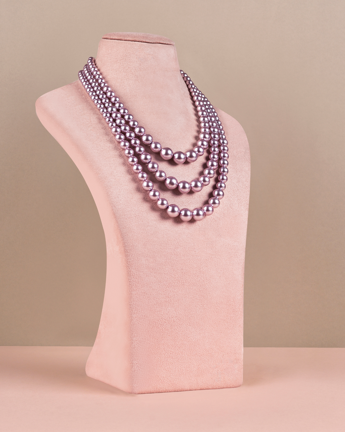 Triple Graded Pearls - Purple