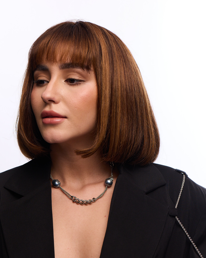 Mini Blue Baroque Chain