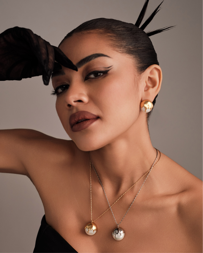 Dune Pendant - Chrome