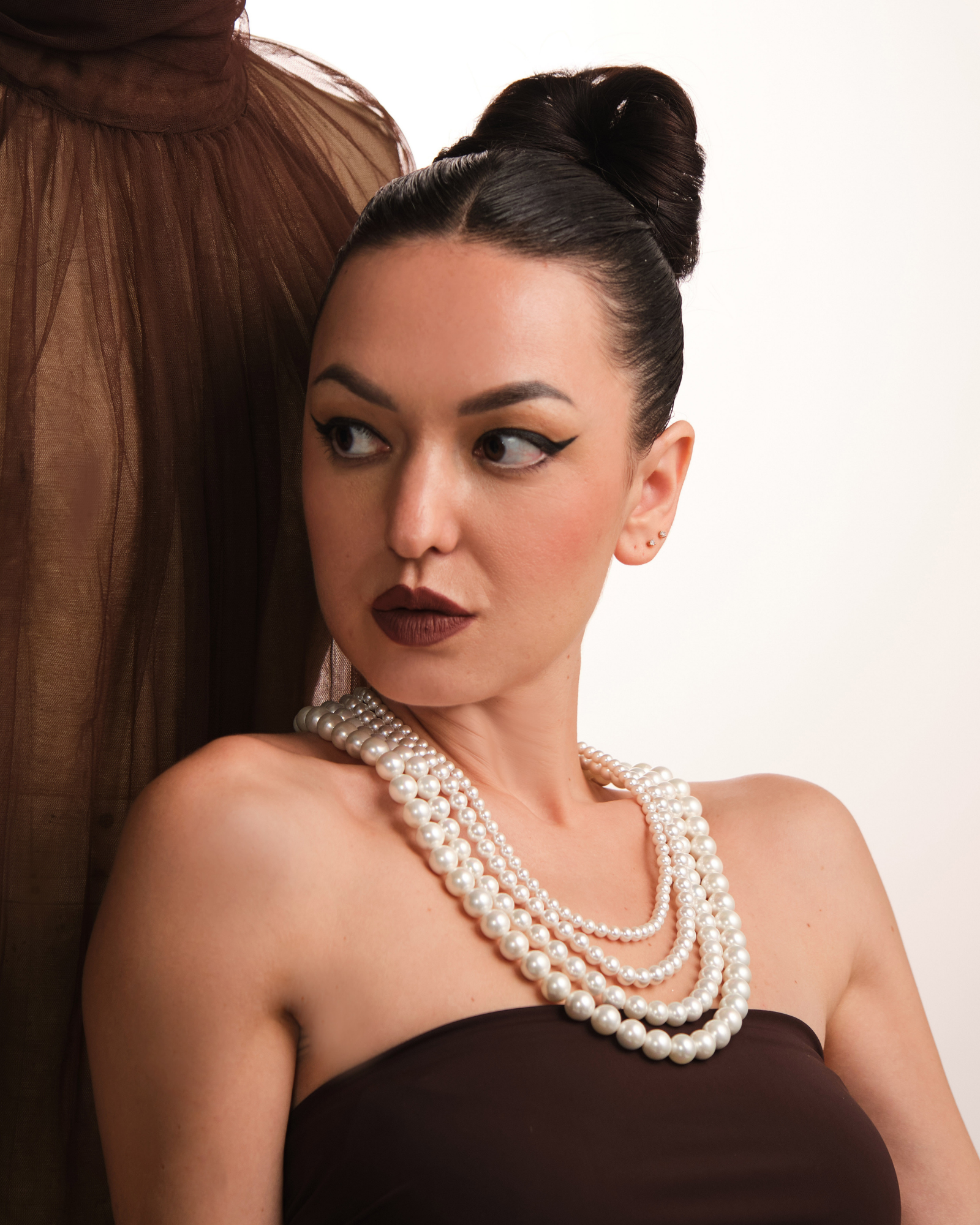 Ascending Pearl Necklace