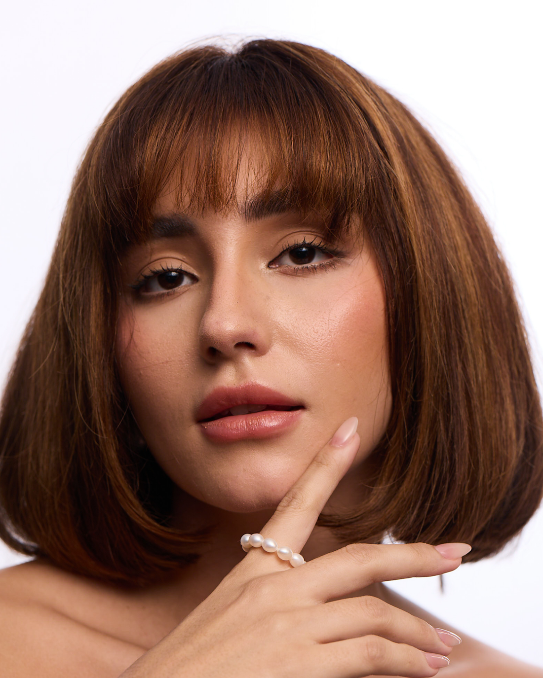 Baroque Pearl Ring - White