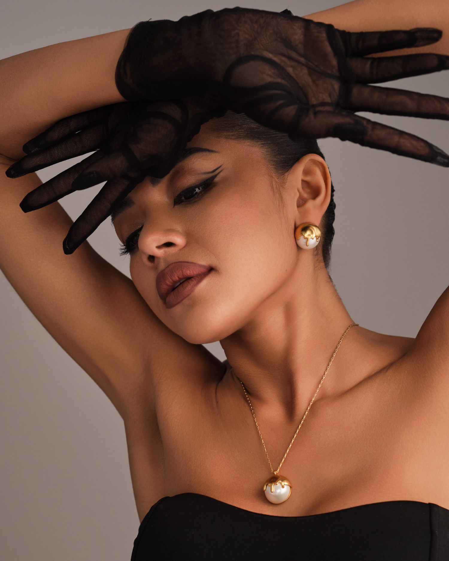 Dune Pendant - Golden