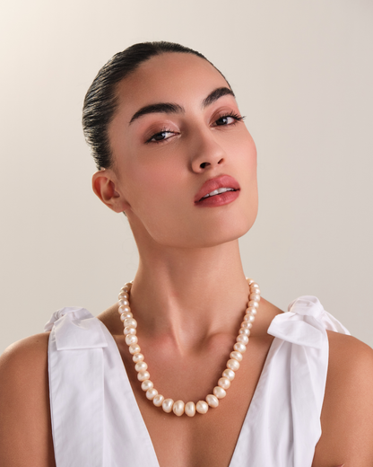 Natural Pearl Single - Peach