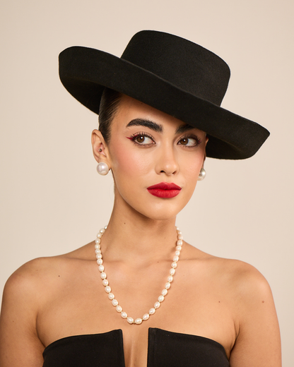 Single Rice Pearl Bandel Necklace