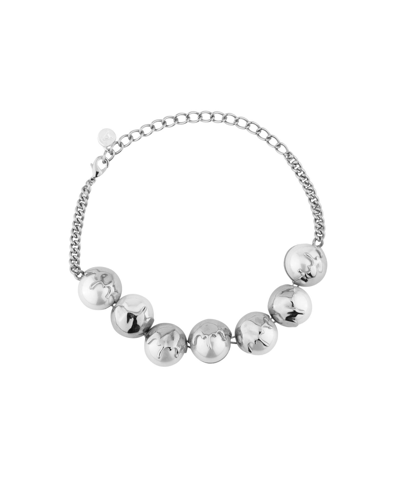 Dune Choker - Chrome