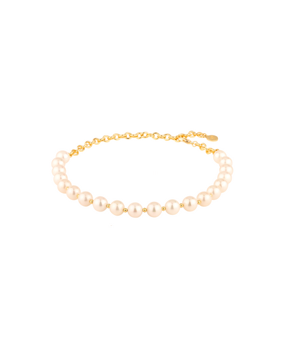 Classic Bandel Pearl Necklace