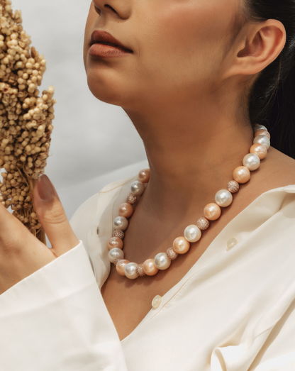 Swarovski Single - Orange &amp; White - Anaash