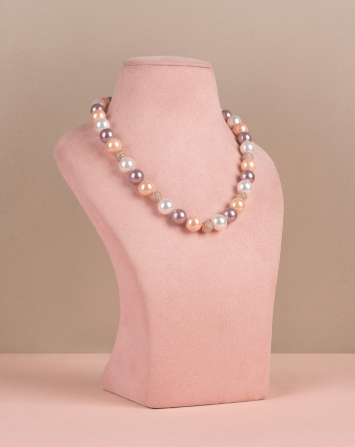 Swarovski Single - Purple, Orange &amp; White