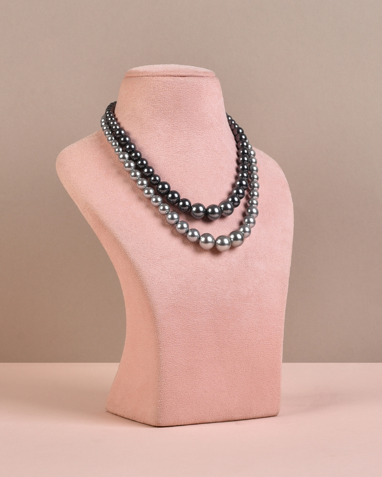 Dark/Light Silver Necklace - Anaash