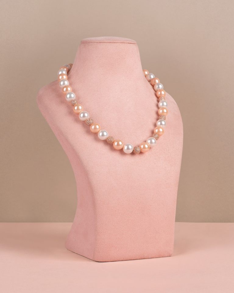 Swarovski Single - Orange &amp; White