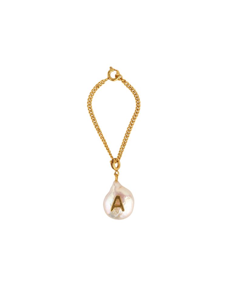 Initial Pearl Watch Charm - Anaash