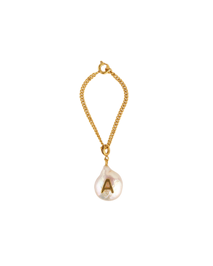 Initial Pearl Watch Charm - Anaash