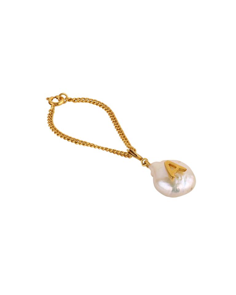 Initial Pearl Watch Charm - Anaash