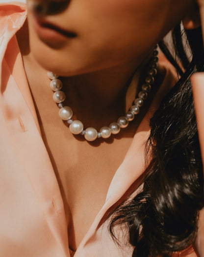 Graded Single - White with Swarovski - Anaash