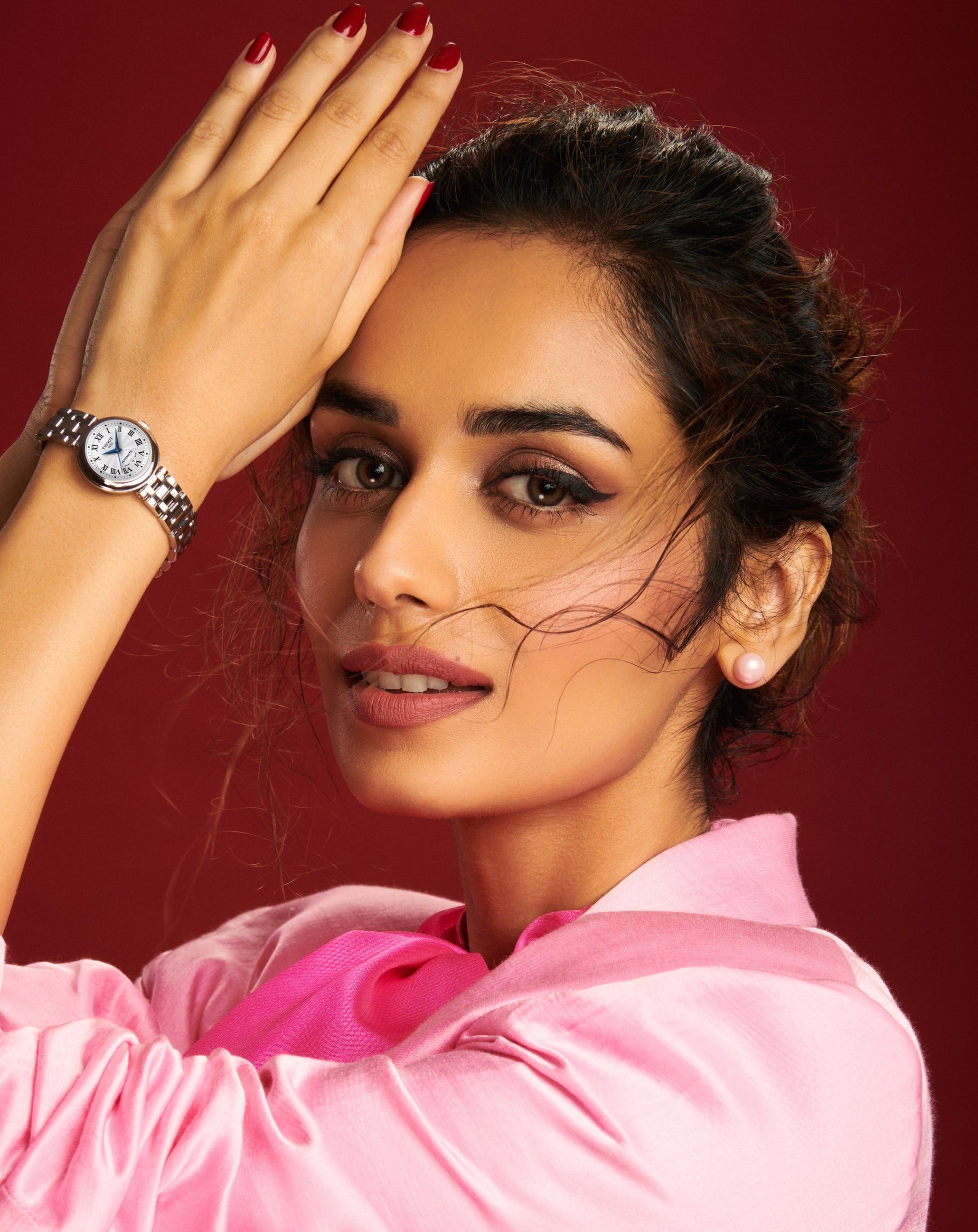 10mm Pearl Studs - Candy Pink